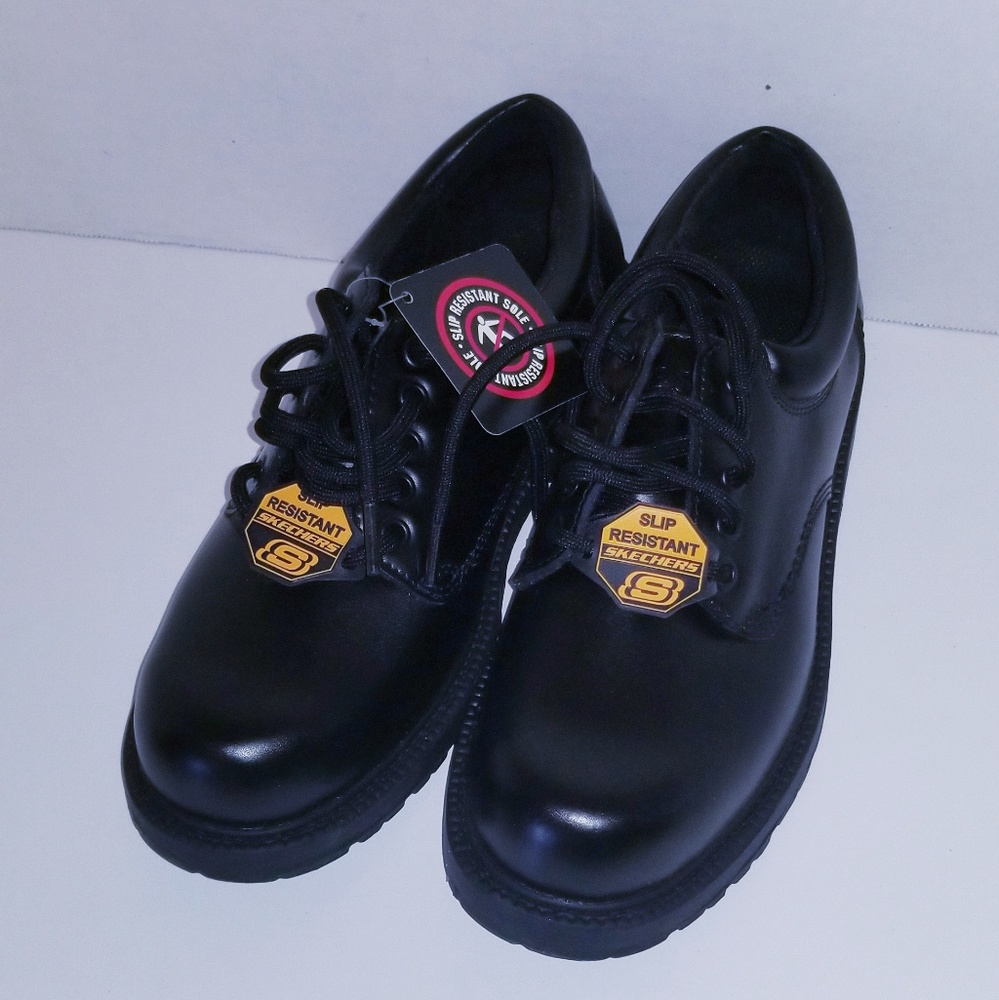 Skechers NonSlip Harvard Mens Work Shoes